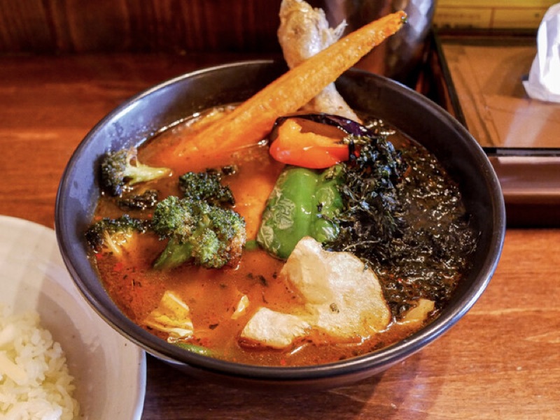 Medicine Man soup curry in Sapporo