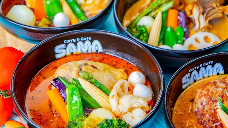 Soup Curry SAMA in Sapporo