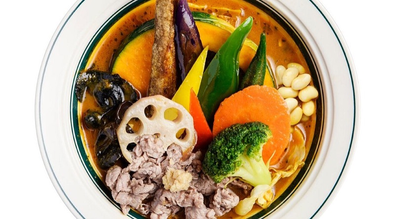 Rojiura Curry Samurai soup curry in Sapporo