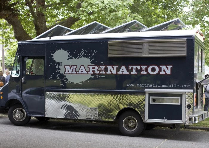 Marination Mobile in South Lake Union / Capitol Hill (Rotates) — Marination Mobile is a cornerstone of Seattle's food truck scene, renowned for i