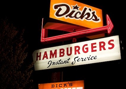 Dick's Drive-In in Capitol Hill — A Seattle institution since 1954, Dick's Drive-In serves up classic, no-frills b