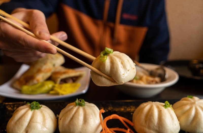Dough Zone Dumpling House in Downtown — Dough Zone is celebrated for its exquisite handmade dumplings, including xiao lo