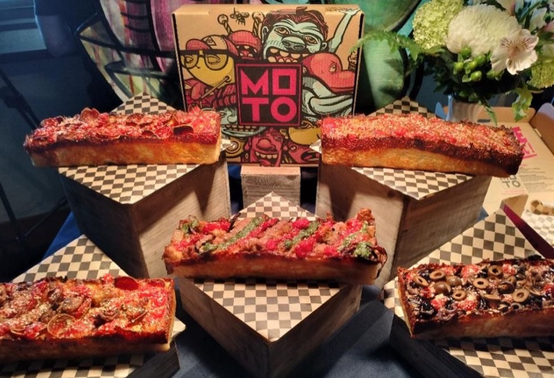 MOTO Pizza in West Seattle — MOTO Pizza has taken Seattle by storm with its unique take on Detroit-style deep