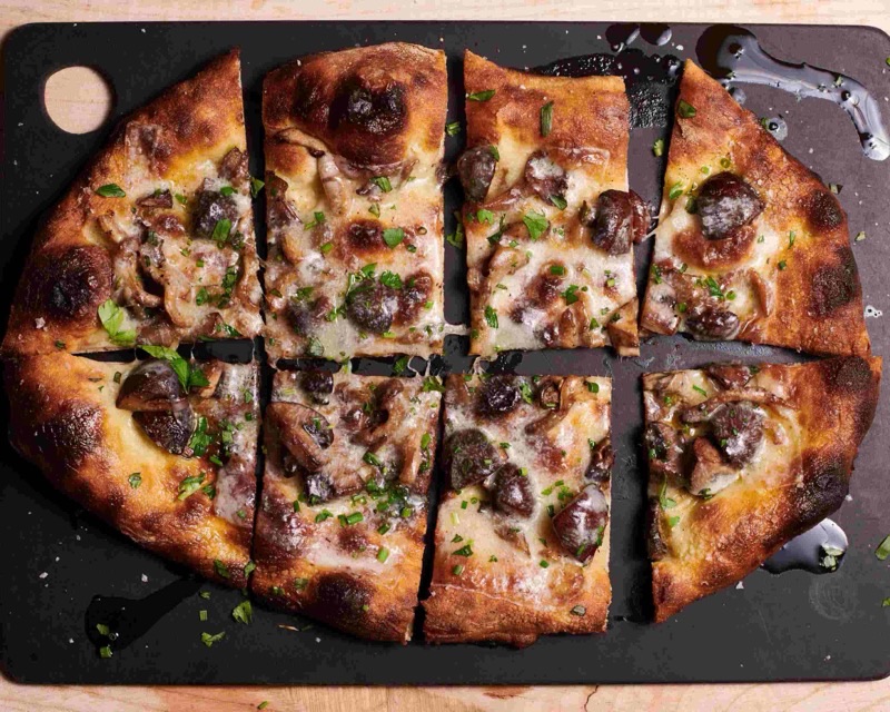 Serious Pie in Downtown / South Lake Union — Tom Douglas's Serious Pie offers sophisticated, artisanal wood-fired pizzas with