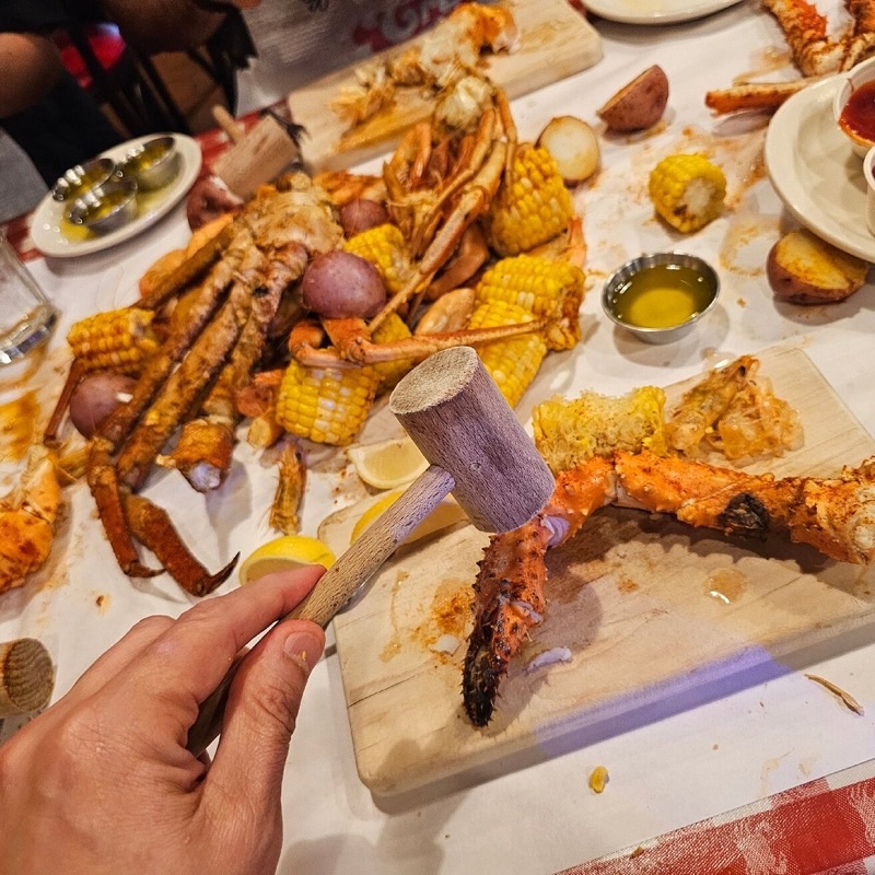 The Crab Pot in Waterfront — The Crab Pot offers a unique and fun dining experience on the Seattle waterfront