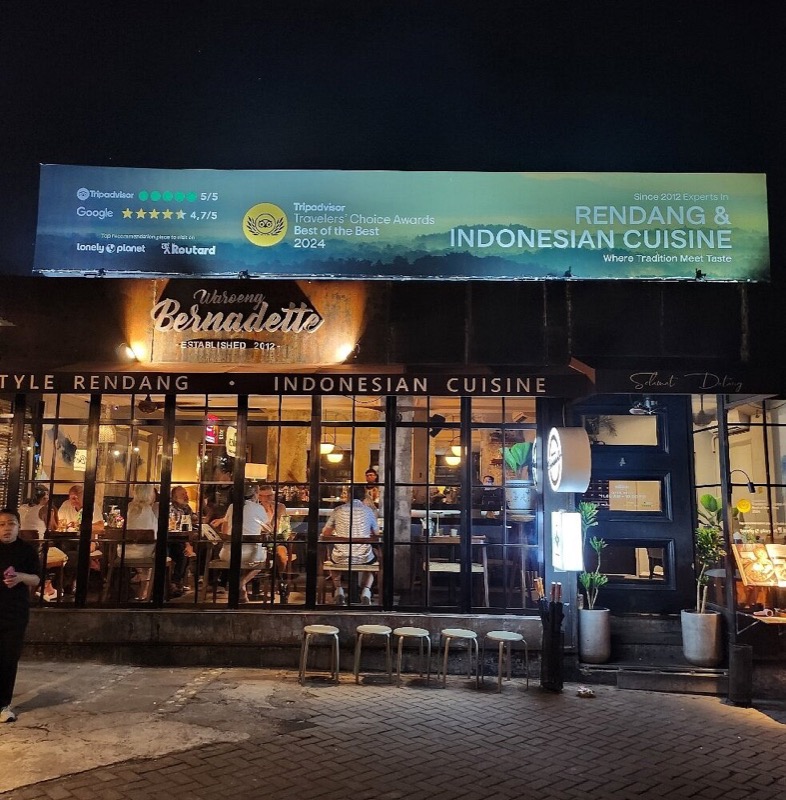 Waroeng Bernadette in Seminyak, Bali