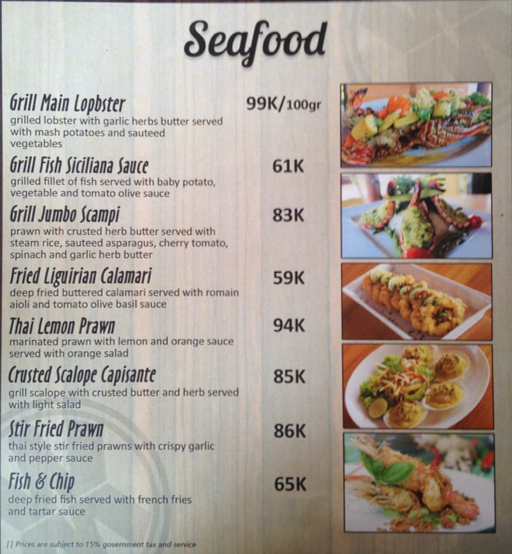 Warung Mina in central Seminyak, Bali