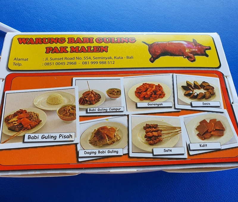 Warung Pak Malen in Seminyak, Bali