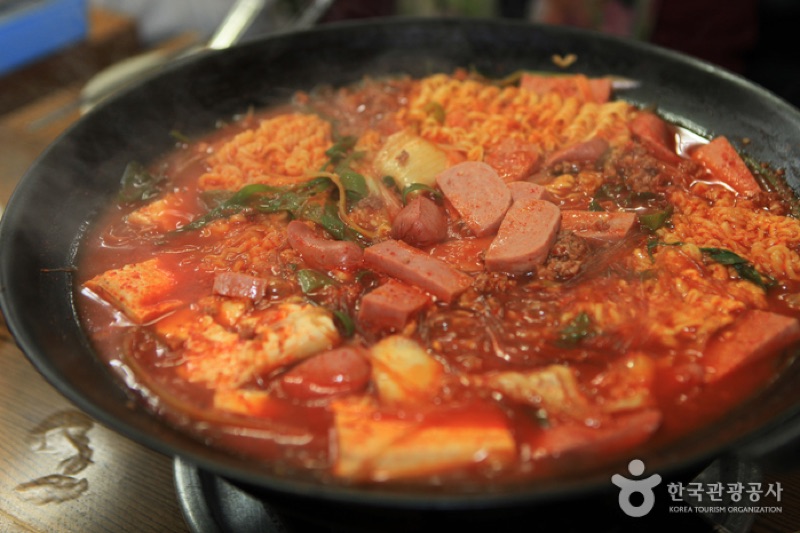 Odeng Sikdang - the original budae jjigae restaurant in Uijeongbu
