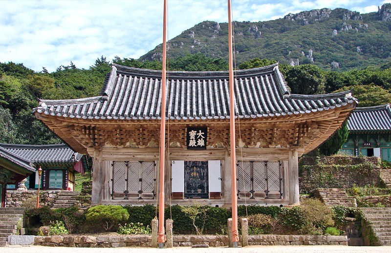 Mihwangsa Temple in Haenam, South Korea