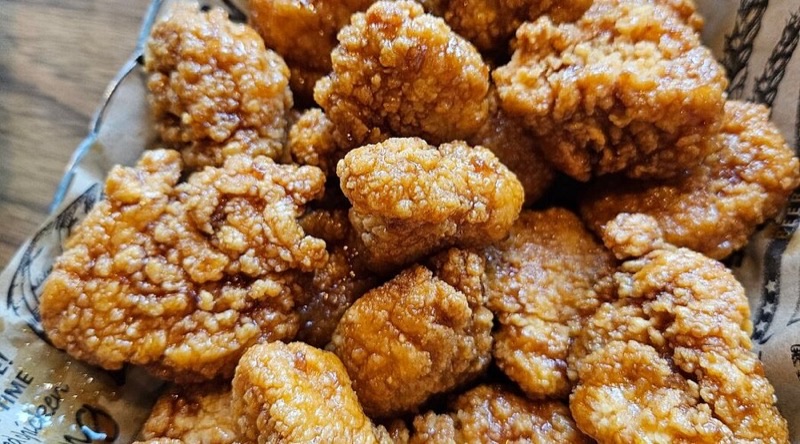 BHC Chicken Hongdae in Hongdae — BHC exploded in popularity with its 'Bburinkle' chicken, coated in an addictive 