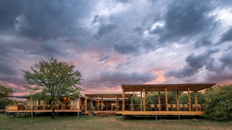 Asilia Sayari Camp luxury tented camp in northern Serengeti near Mara River