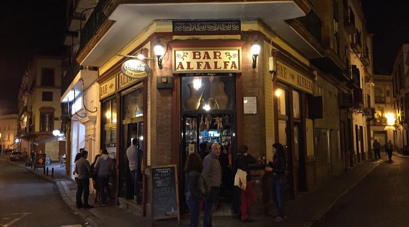 Bar Alfalfa tapas and terrace in Seville, Spain