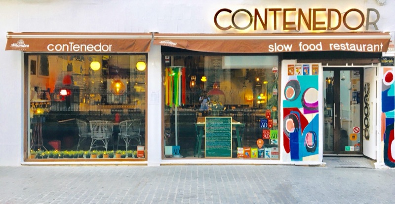 ConTenedor restaurant food in Seville, Spain