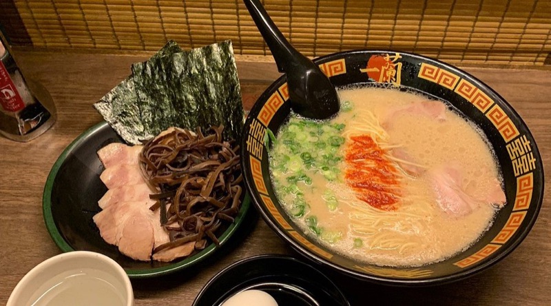 Ichiran Shibuya ramen in Shibuya, Tokyo