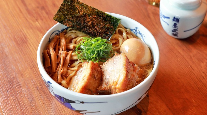 Menya Musashi ramen in Shibuya, Tokyo