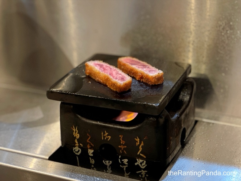 Gyukatsu Motomura beef cutlet in Shinjuku, Tokyo