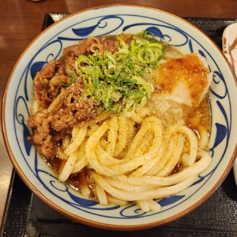 Marugame Seimen udon in Shinjuku, Tokyo