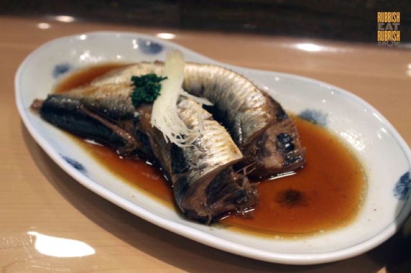 Nakajima sardine dish in Shinjuku, Tokyo