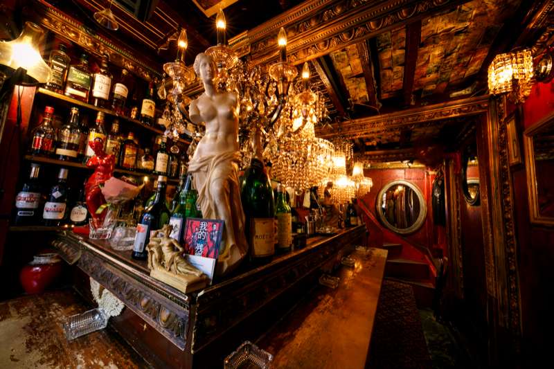 Albatross bar in Golden Gai, Shinjuku, Tokyo