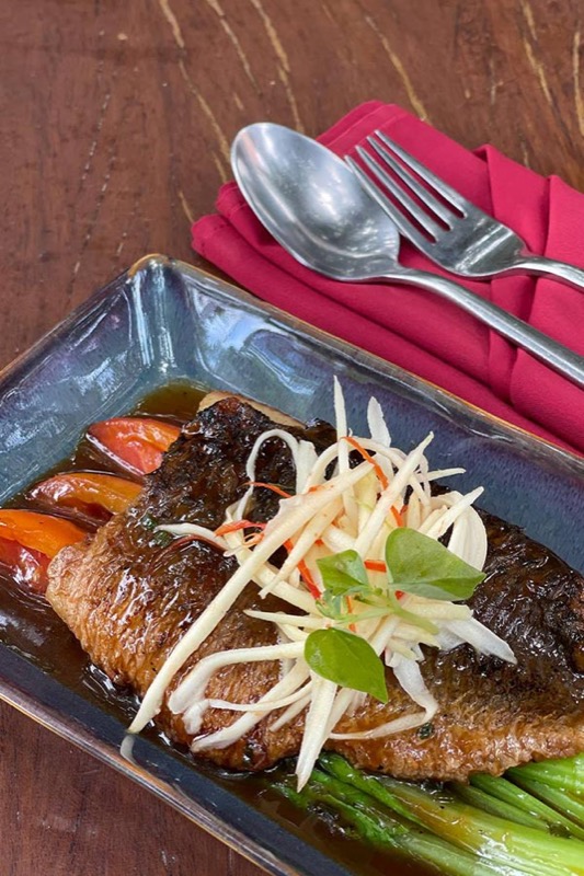 Mahob Khmer Restaurant fish amok Siem Reap