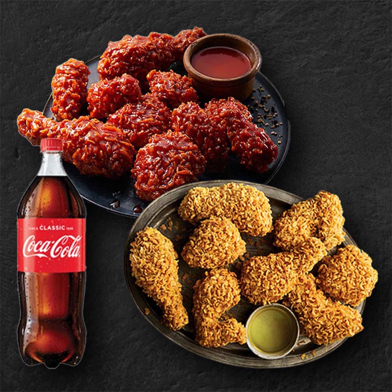 BBQ Chicken Golden Olive in Sinchon, Seoul