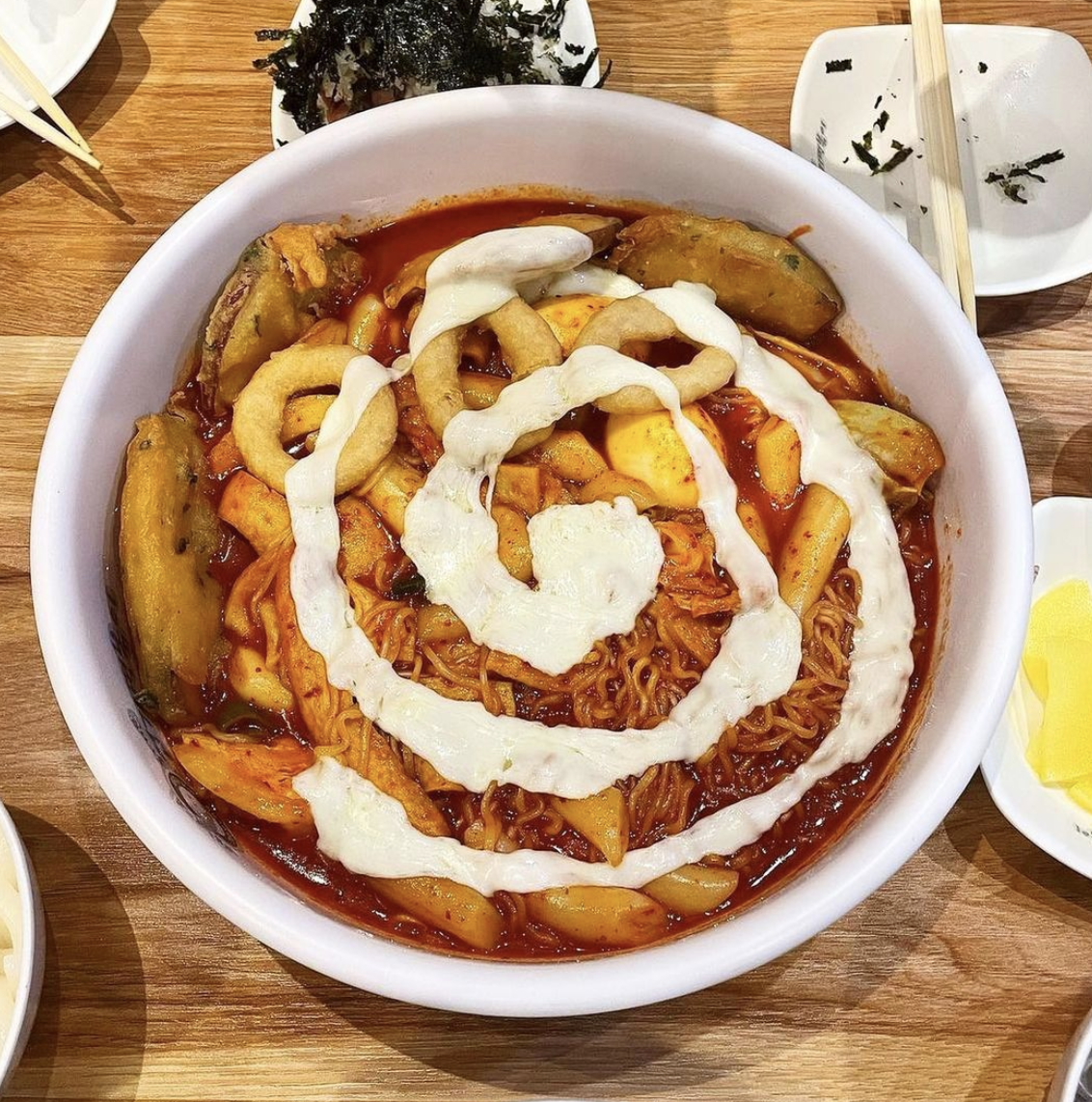 Yupdduk spicy tteokbokki in Seoul