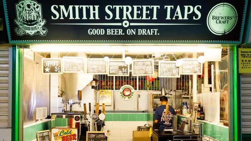 Smith Street Taps in Singapore