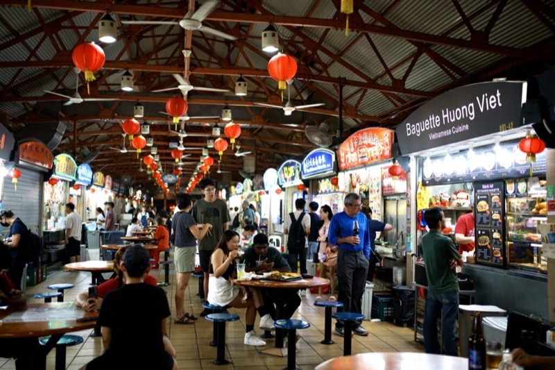 Haig Road Putu Piring in Haig Road Market