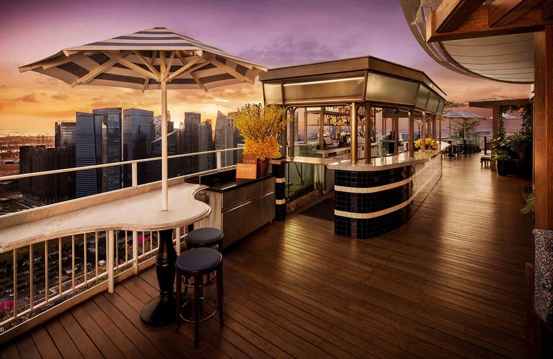 LAVO Italian Restaurant and Rooftop Bar at Marina Bay Sands Level 57 Singapore