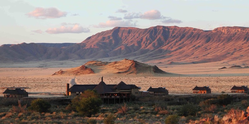 Hoodia Desert Lodge intimate chalets with mountain views