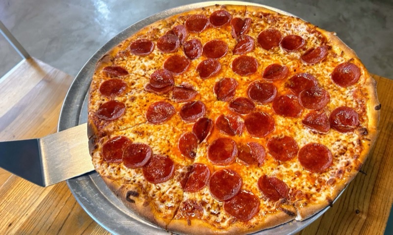 Borzillo's Pizzeria in Browne's Addition — Borzillo's Pizzeria serves up classic Italian-American pies with a loyal local f