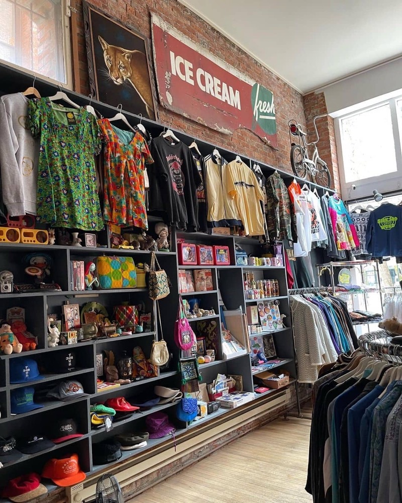 Lucky Vintage & Thrift in North Monroe — Lucky Vintage & Thrift offers a carefully selected collection of vintage clothin
