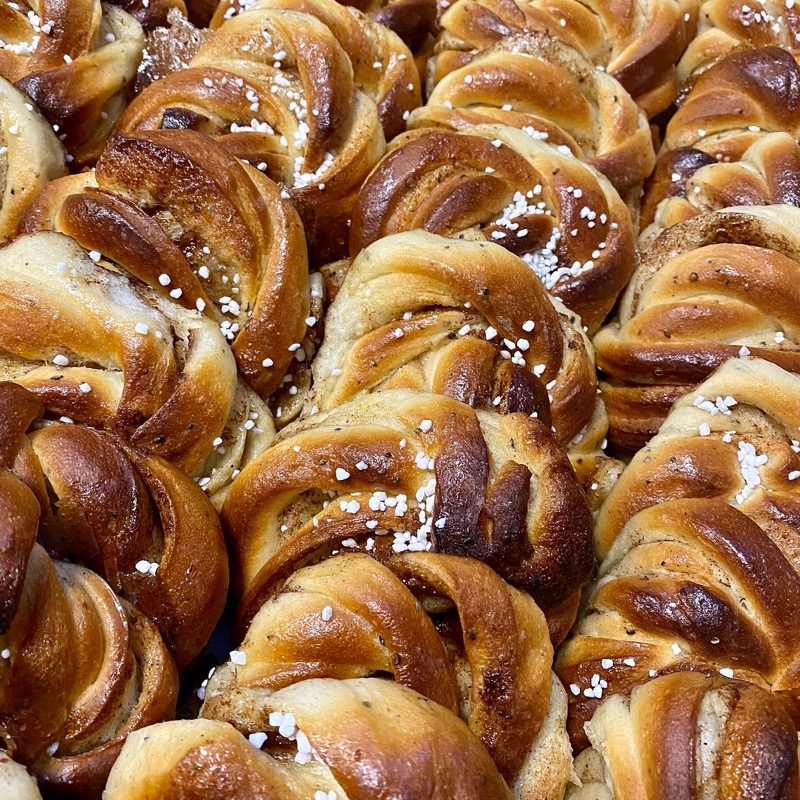 Ett Bageri cinnamon bun in Stockholm