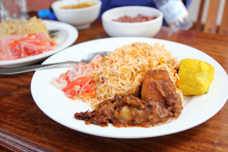 Lukmaan Restaurant in Stone Town serving Swahili cuisine