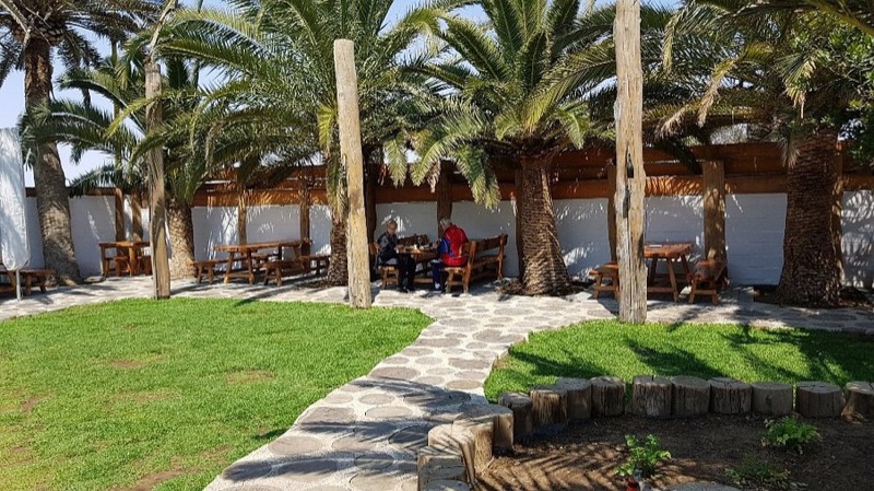 Altstadt restaurant German colonial interior in Swakopmund town centre