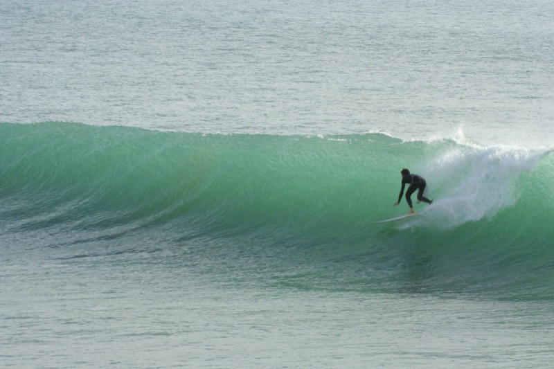 Killers surf break near Taghazout, Morocco