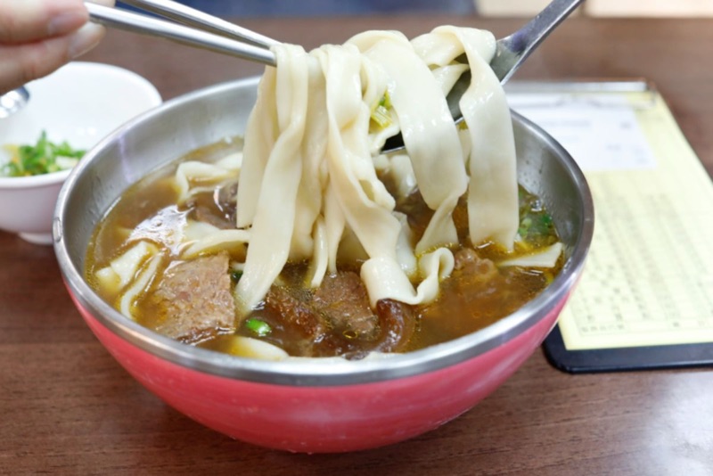 Lao Shandong homemade noodle soup in Taipei