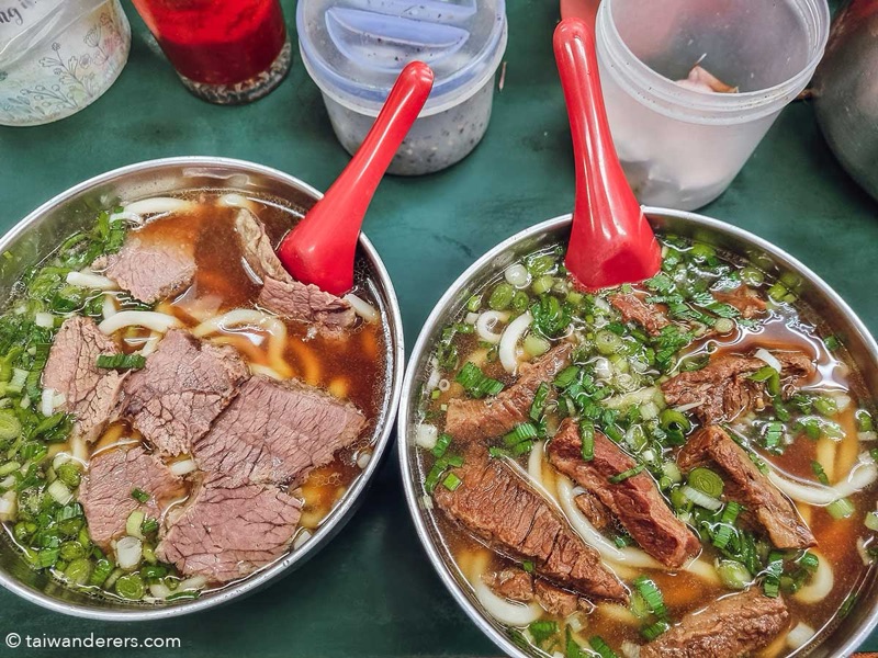 Liu Shandong beef noodle soup in Taipei