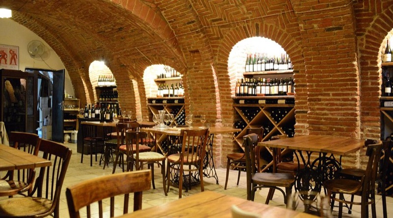 Vino Underground wine bar in Tbilisi