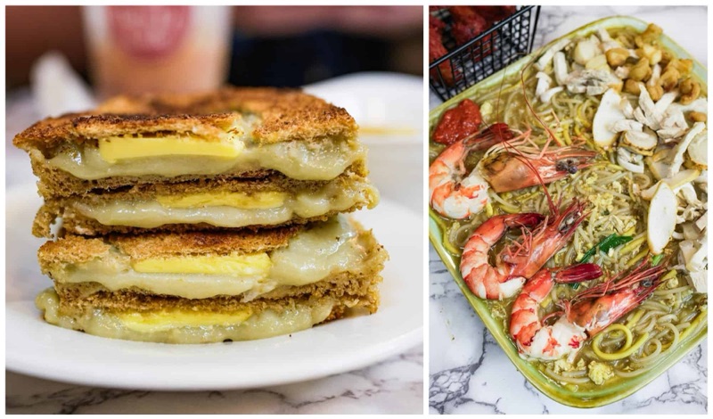 Bao Er Cafe kaya toast at Balestier Plaza Singapore