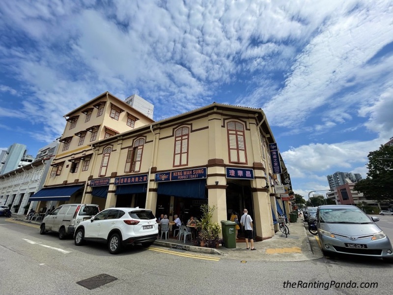 Keng Wah Sung Perfect Toast old-school kaya toast on Geylang Road