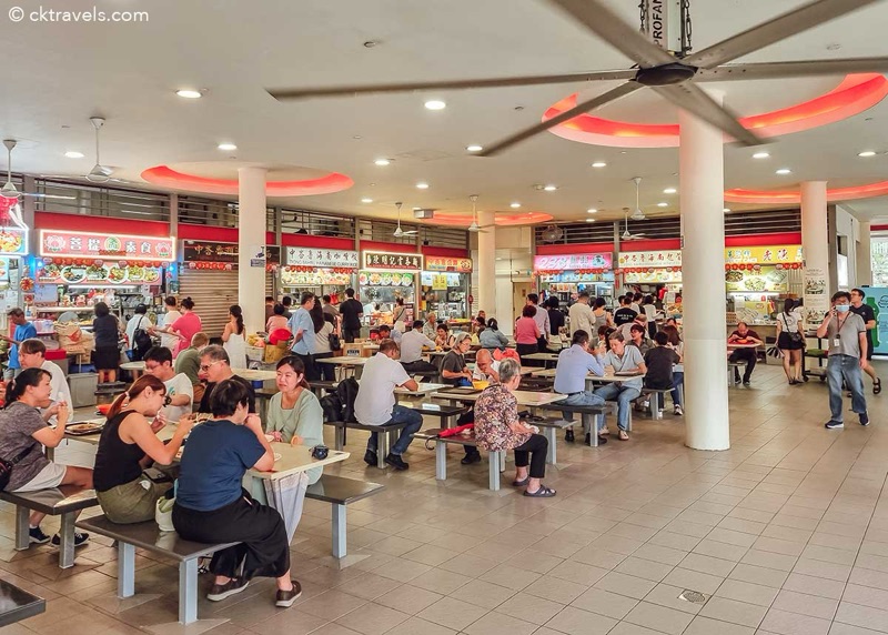 Tiong Bahru Market Hawker Centre breakfast in Singapore