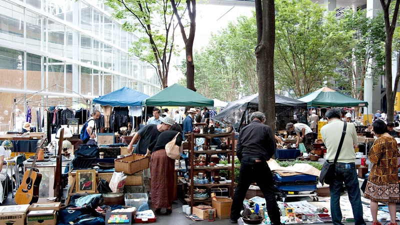 Oedo Antique Market at Tokyo International Forum
