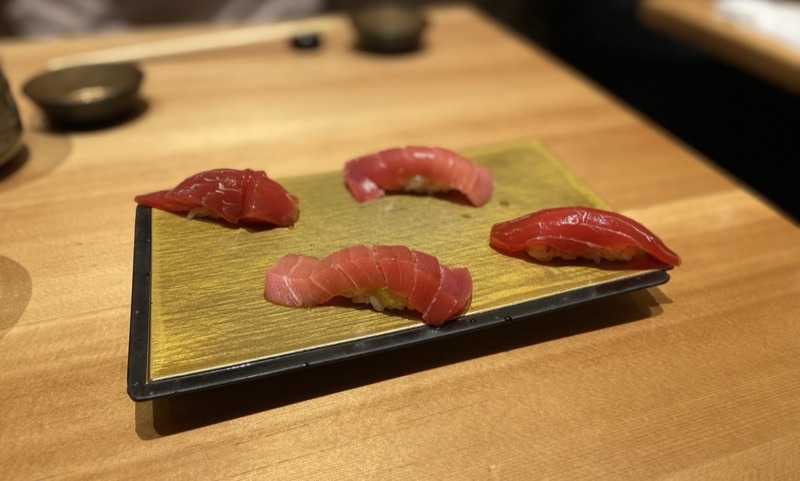 Manten Sushi Marunouchi in Marunouchi — Manten Sushi offers an incredibly popular and accessible omakase experience, del