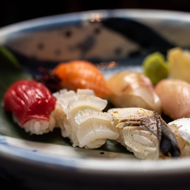 Sushi Wakon (Four Seasons Hotel Tokyo at Marunouchi) in Marunouchi — Nestled within the luxurious Four Seasons Hotel, Sushi Wakon offers a sophistica