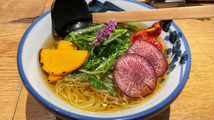 Afuri Ebisu in Ebisu — Afuri is celebrated for its lighter, chicken-based broths, famously infused with