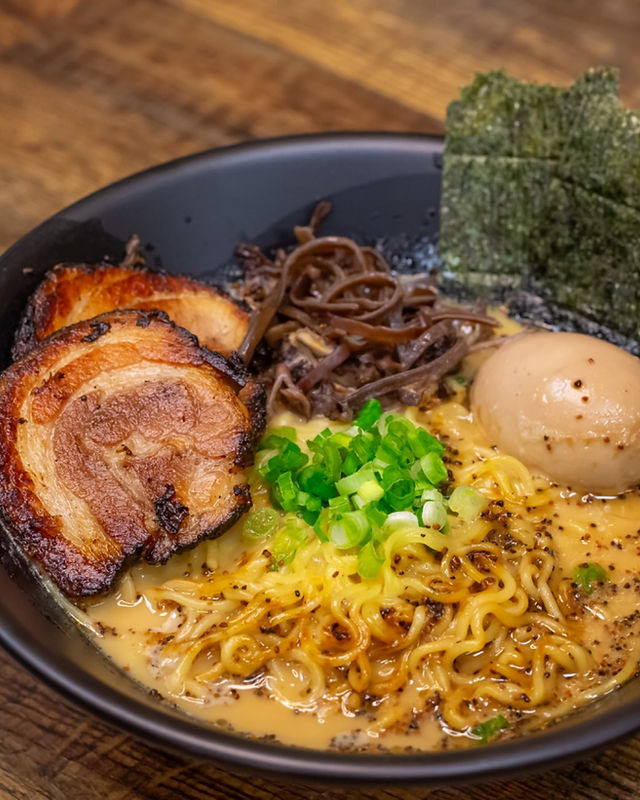 Rokkakuya Shibuya in Shibuya — Rokkakuya specializes in Iekei ramen, a style originating from Yokohama characte