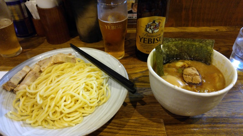 Fuunji (風雲児) tsukemen in Shinjuku South Exit, Tokyo