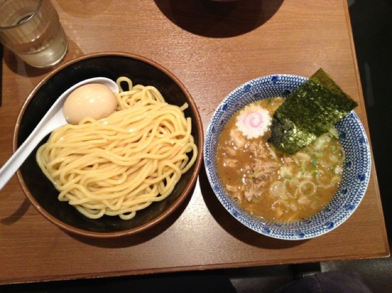 Rokurinsha (六厘舎) tsukemen in Tokyo Station, Tokyo